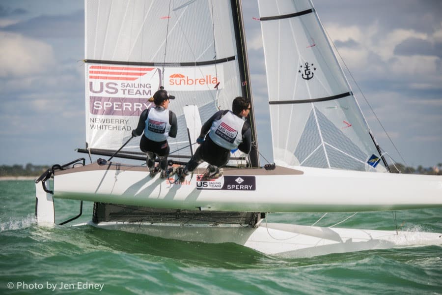 Sarah Newberry Matthew Whitehead Nacra 17