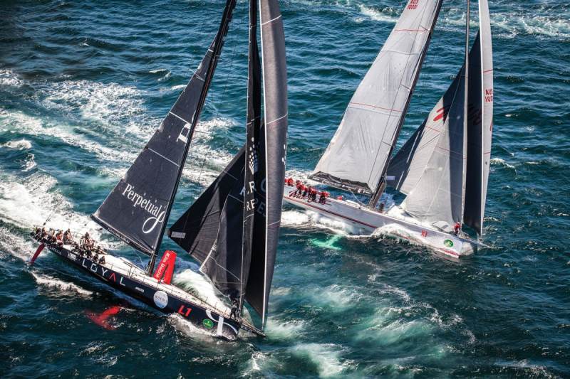 Wild Oats XI in the Sydney Hobart Race Wild Oats XI in the Sydney Hobart Race