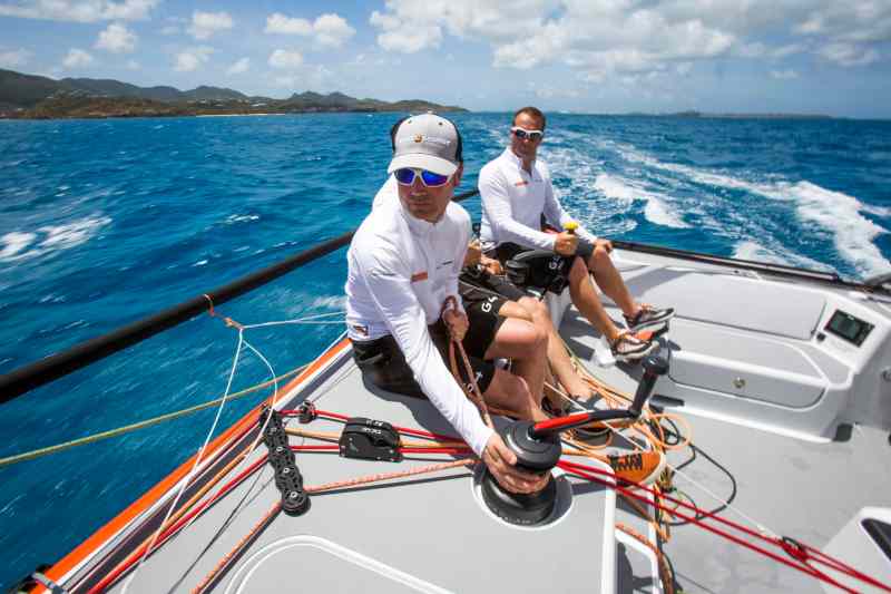 Gunboat Catamaran Sailing