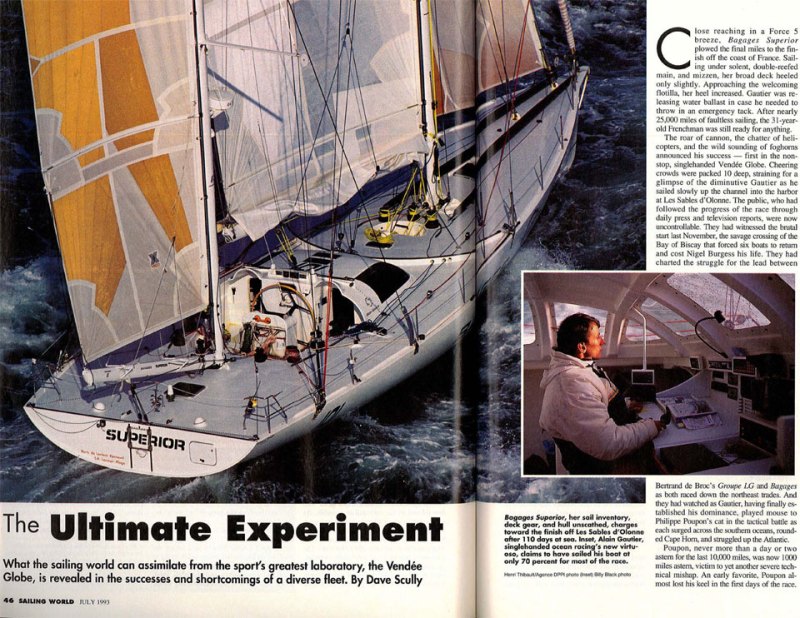1993 Vendée Globe article 1993 Vendée Globe article