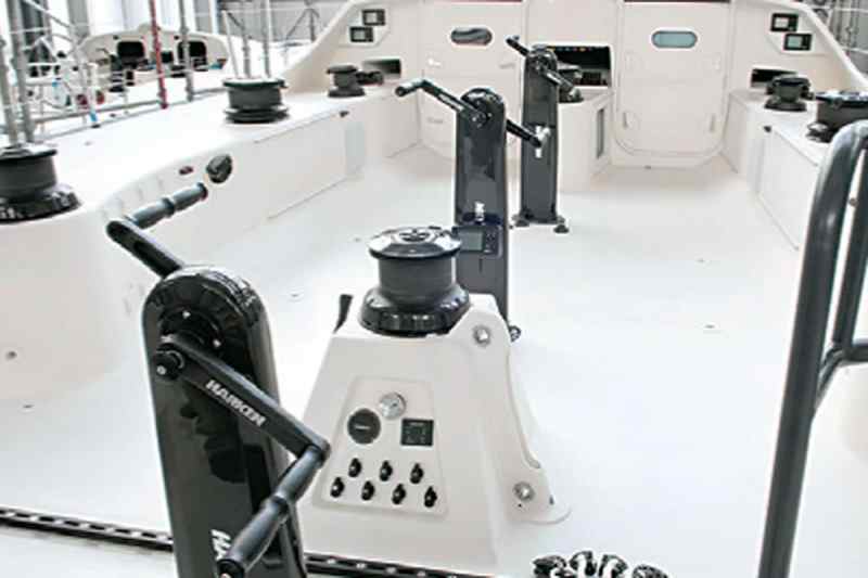 Volvo Ocean 65 Pedestals