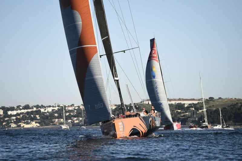 May 27, 2015. Team Alvimedica arrives to Lisbon in third position after a fierce fight for the podium with Dongfeng Race Team.