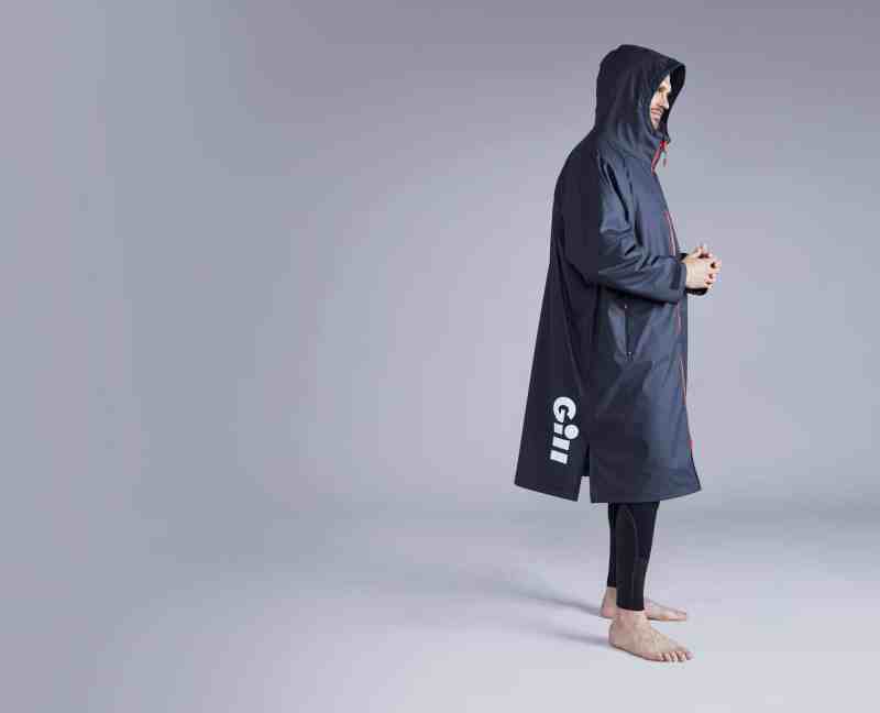 Aqua_Parka_Supporting_5 Gill Marine's Aqua Parka makes changing in the boat park or parking lot a discrete and warm experience, and it's great layer for rigging and de-rigging on cold and inclement days.