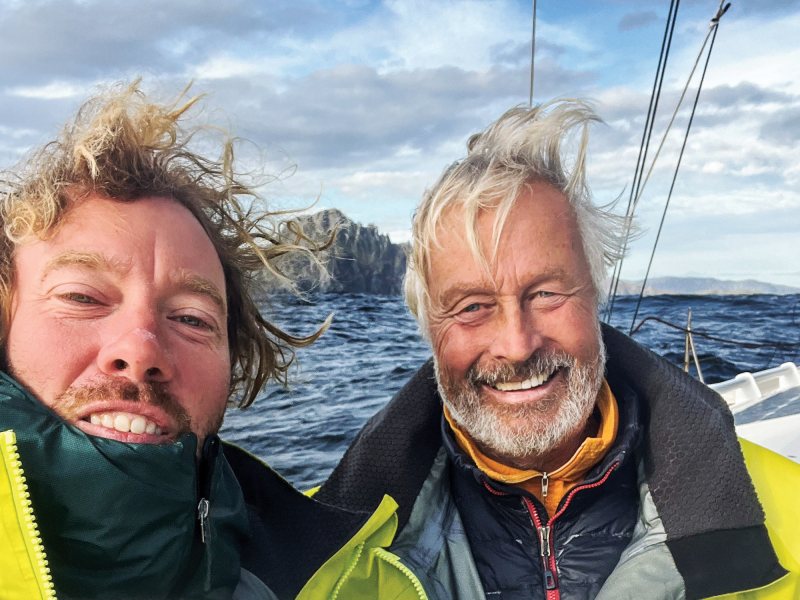 cape-horn Joe Harris and Roger Junet