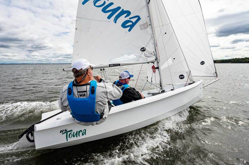 SW_BOTY2024_RS_Toura-0281-Enhanced-NR RS Toura zips along during Boat of the Year testing in 2023.