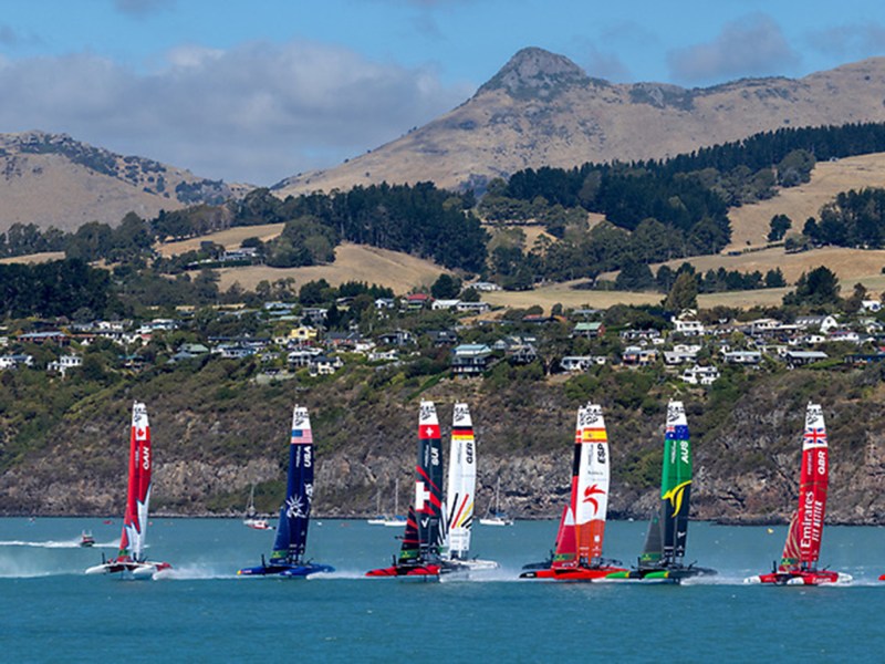 BP3-9498 2024 SailGP race in New Zealand