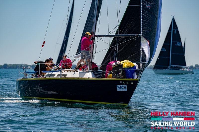 2024 Helly Hansen Sailing World Regatta Series, Detroit J/35 Firefly at the Detroit Regatta Series