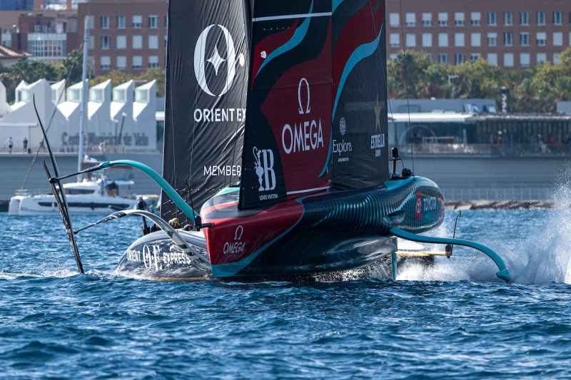 Emirates Team New Zealand and Orient Express Racing Team