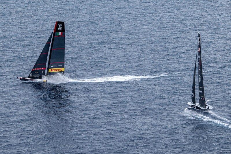 American Magic and Luna Rossa
