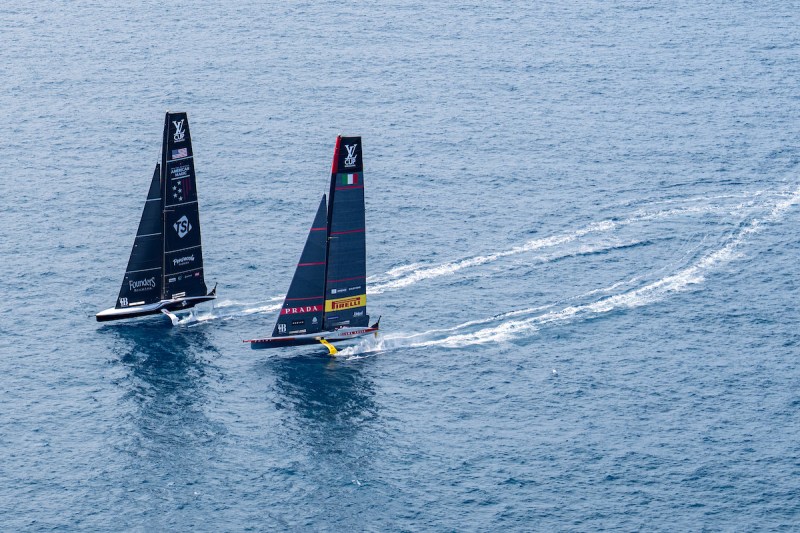 American Magic and Luna Rossa