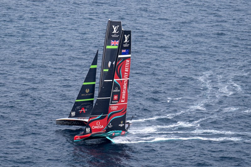 INEOS port-side trimmer Leigh McMillan said they felt they'd done enough to keep clear, but the Kiwis pushed it hard and the umpires call what they see in the booth.