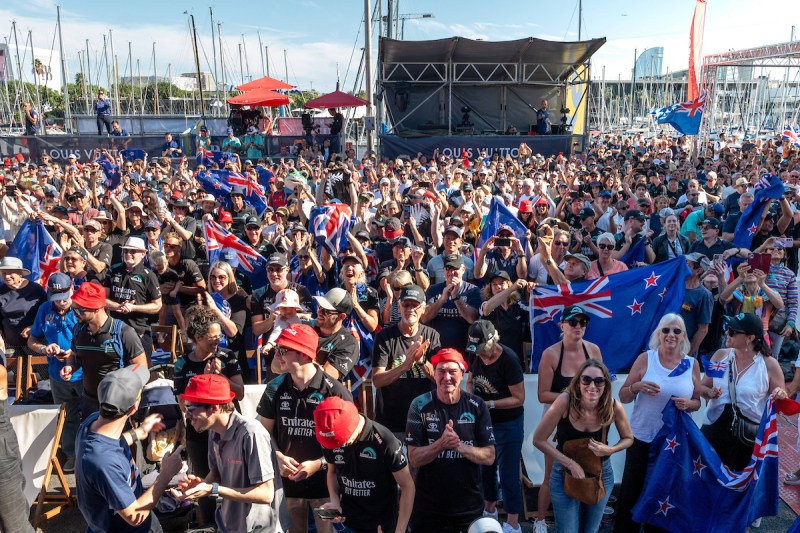 According to Emirates Team New Zealand and AC37 officials, the Barcelona regatta surpassed spectator expectations.