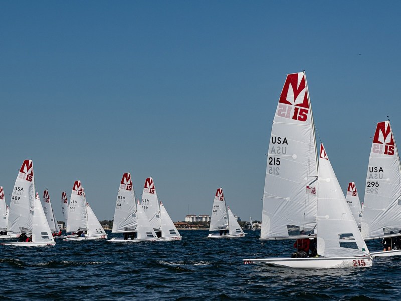 NZ96084 Melges 15 class