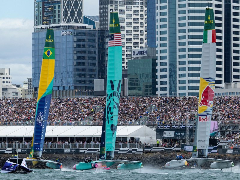 FD1_2880-2 Rolex SailGP Championship Event 2 Season 2025 New Zealand
