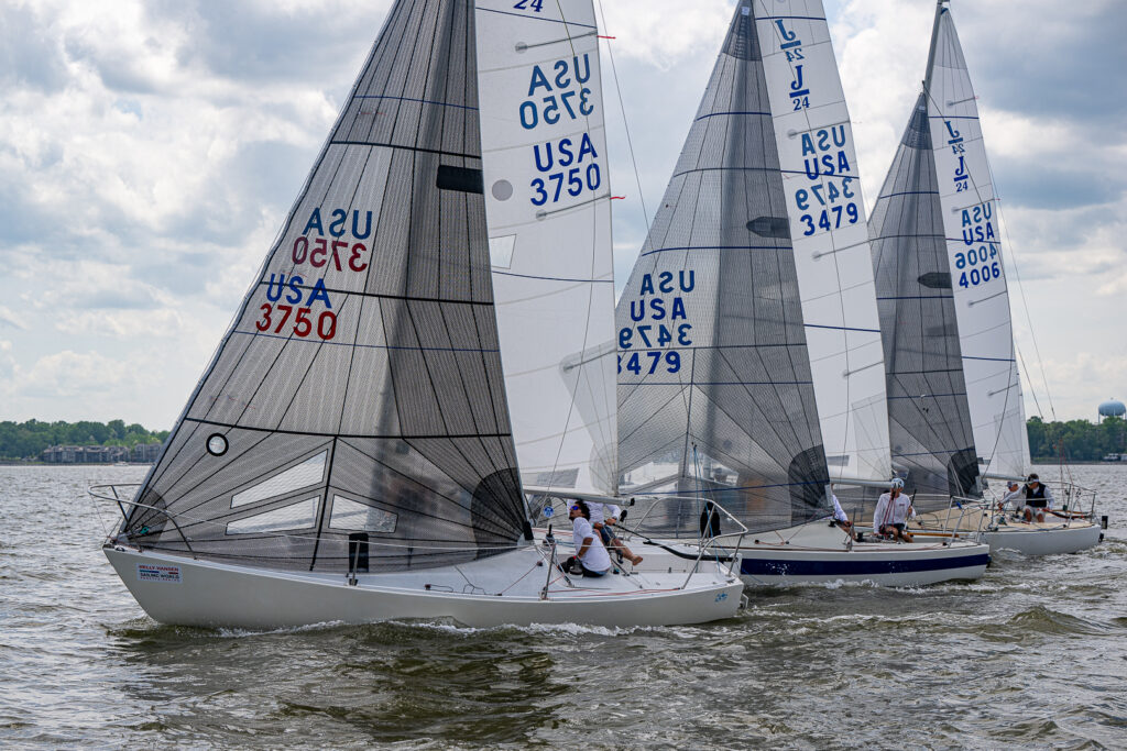 J/24s in Annapolis