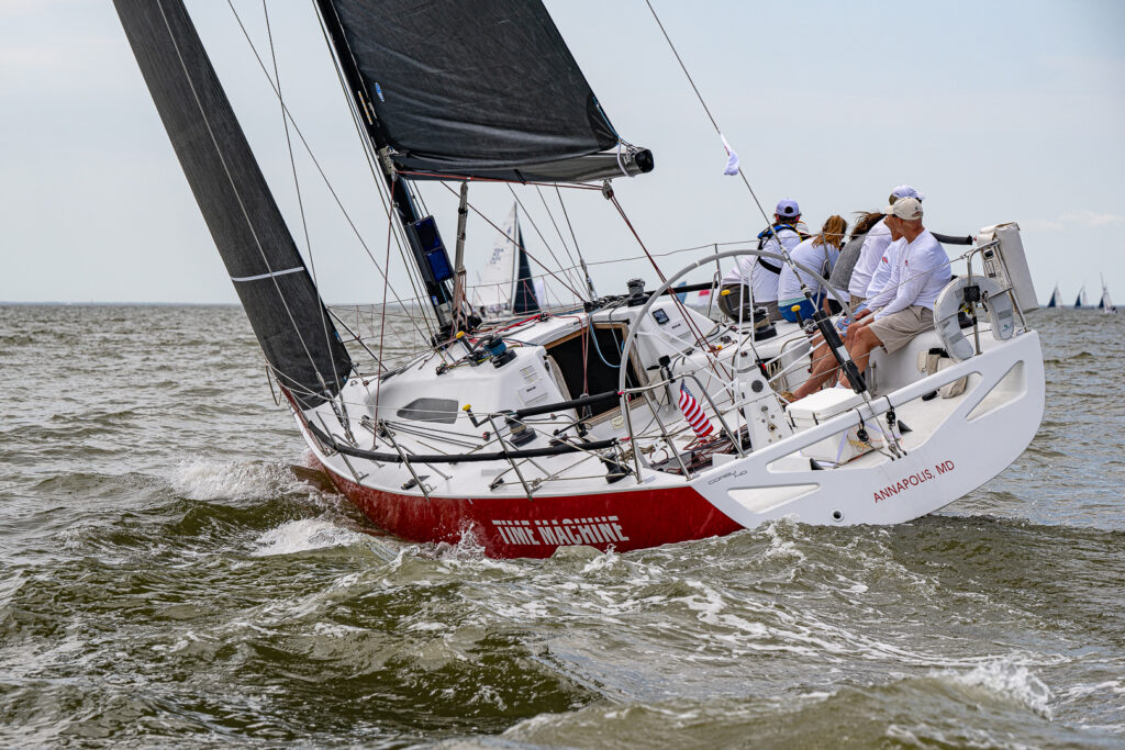 start of the ORC Distance Race on Saturday at the Helly Hansen Sailing World Regatta Series in Annapolis