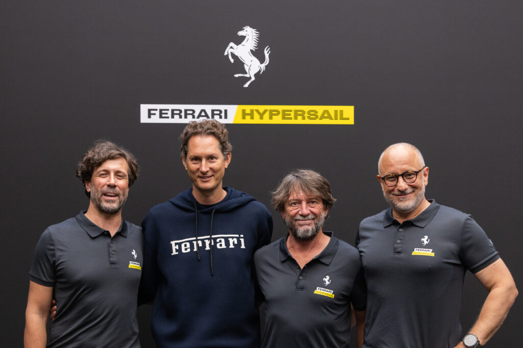 Ferrari Hypersail project team