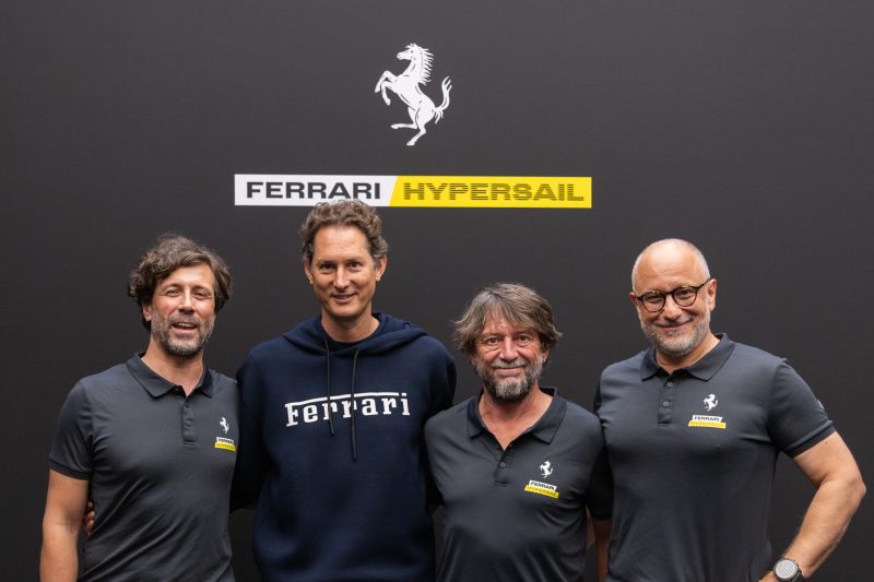Ferrari Hypersail project team