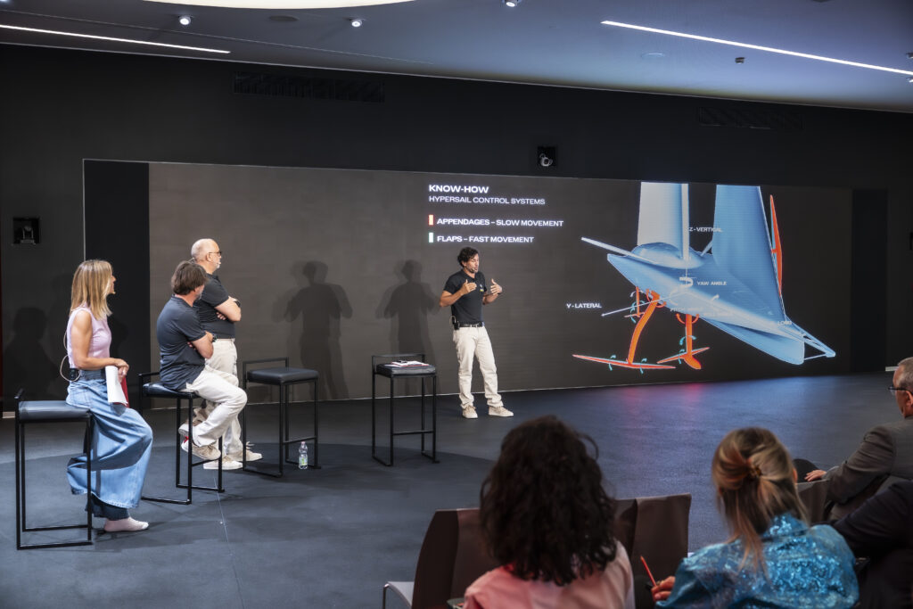 Ferrari's Hypersail project press launch
