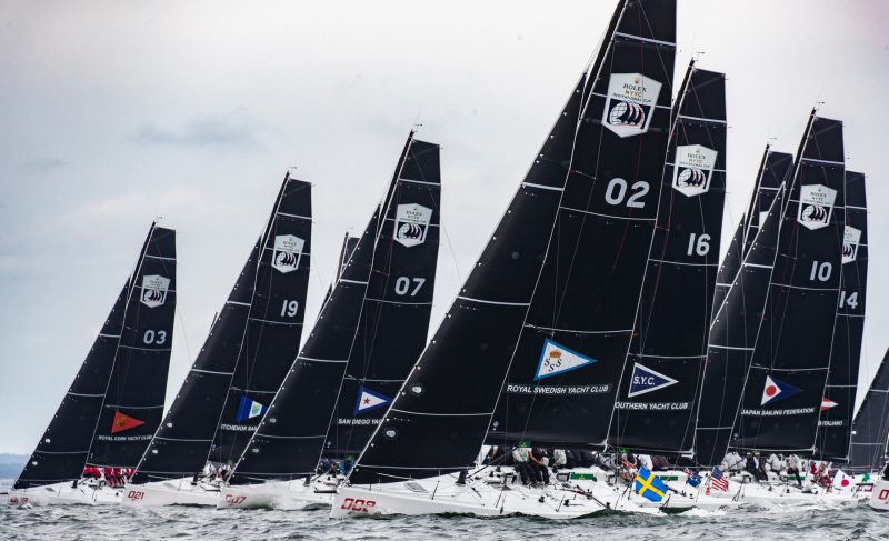 2019 Invitational Cup Regatta fleet of IC37